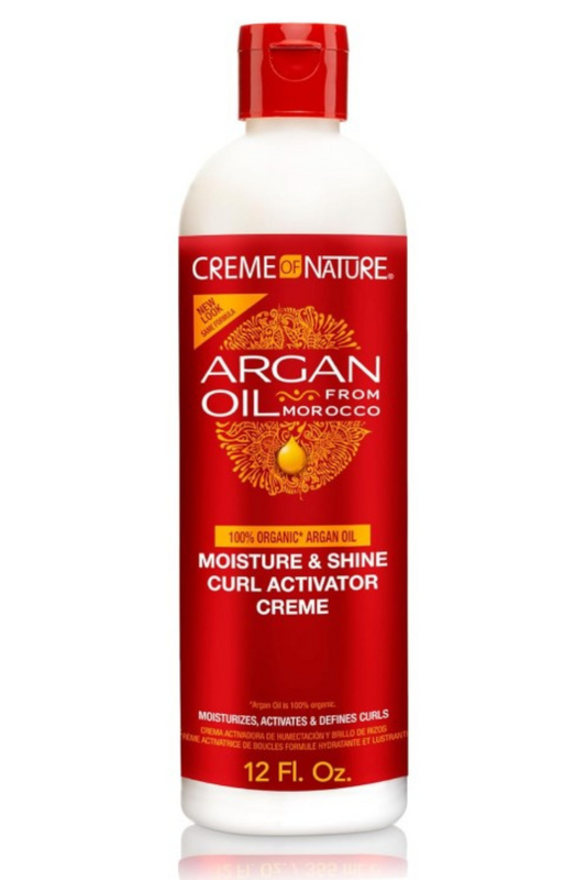 CREME OF NATURE ARGAN OIL Moisture & Shine Curl Activator Creme 354 ml