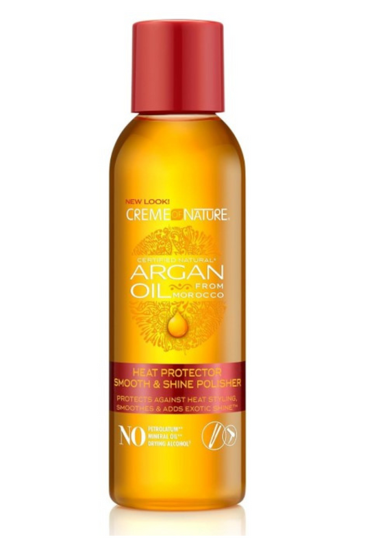 CREME OF NATURE ARGAN OIL Protecteur de Chaleur Smooth and Shine Polish 118 ml