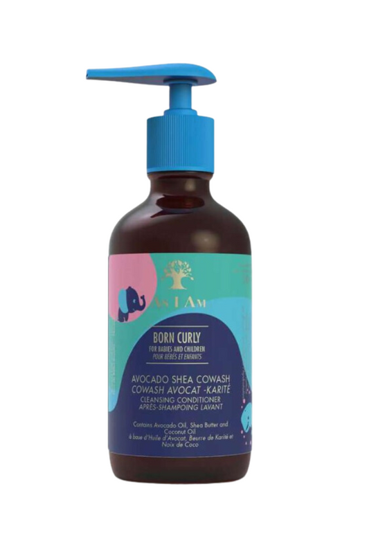 AS I AM Born Curly Avocado Shea Cowash 240ml