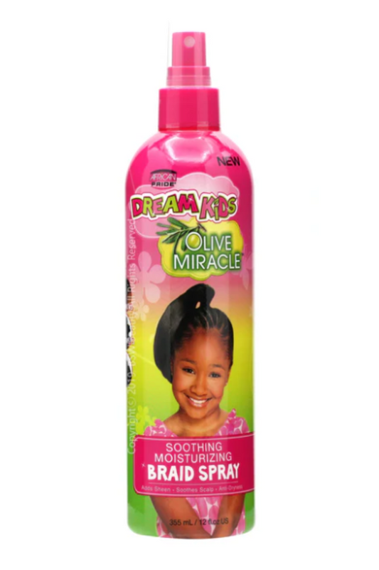 AFRICAN PRIDE DREAM KIDS Soothing Moisturizing Braid Spray 12 oz