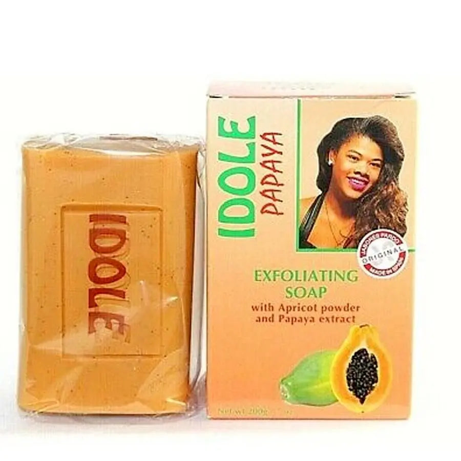 - IDOLE exfoliating soap bar for smooth skin  
- IDOLE savon exfoliant peau douce  
- IDOLE exfoliating cleanser for glowing skin  
- IDOLE soap with exfoliating properties  
- IDOLE exfoliating savon for deep cleansing