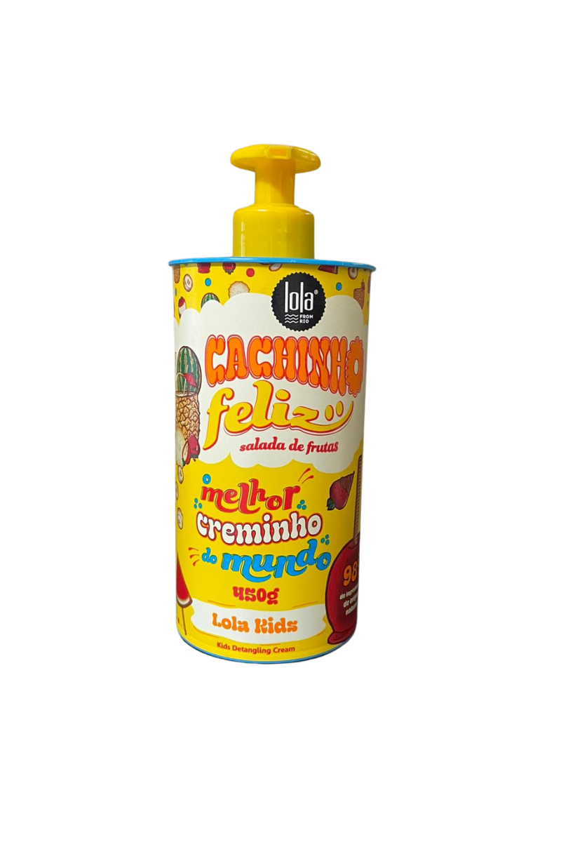 - Crème de coiffage LOLA FROM RIO Cachinho Feliz 450g  
- Crème coiffante pour boucles LOLA FROM RIO 450g  
- Soin cheveux bouclés LOLA FROM RIO 450g  
- Crème hydratante cheveux frisés LOLA FROM RIO  
- Produit coiffant naturel LOLA FROM RIO 450g