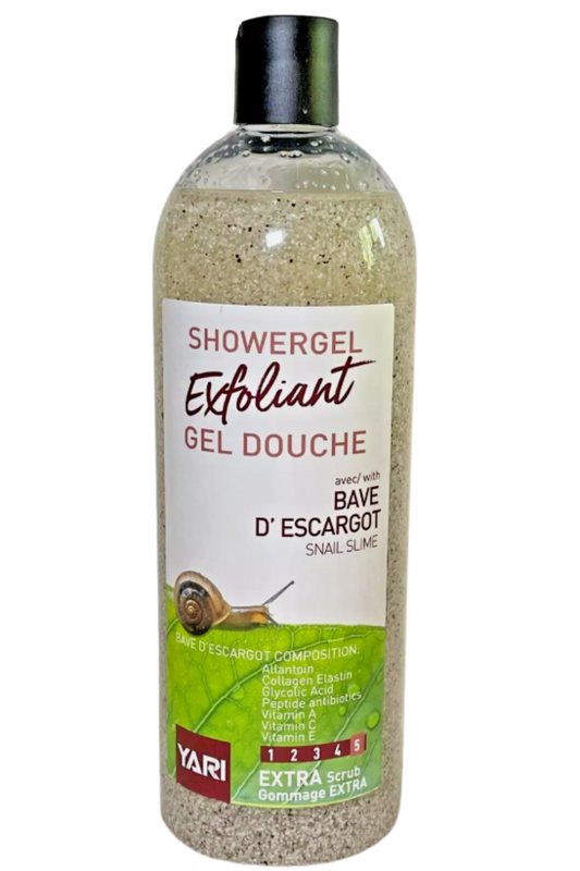 YARI Gel Douche Exfoliant Bave D'Escargot-pop-cosmetiques