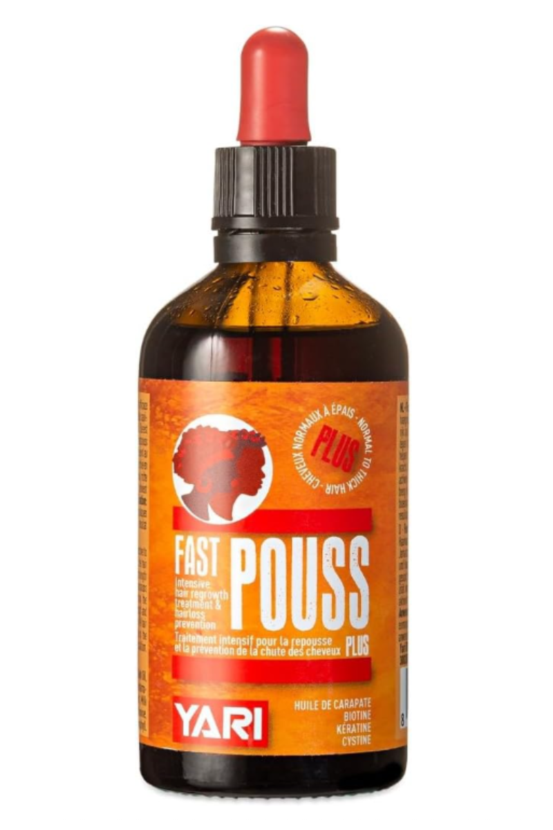 YARI Fast Pouss 100ml  
Intensive hair regrowth treatment  
YARI hair growth serum  
Fast Pouss hair care  
Hair regrowth oil YARI