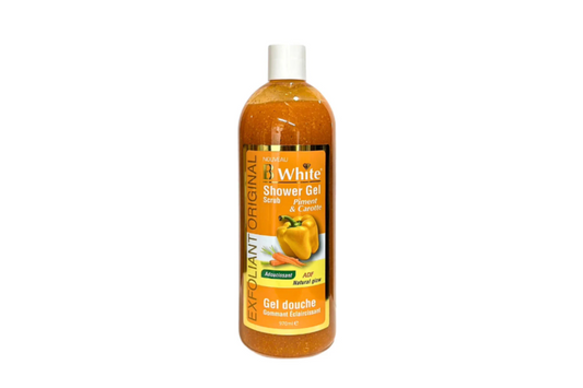 B WHITE GEL DOUCHE GOMMANT EXFOLIANT