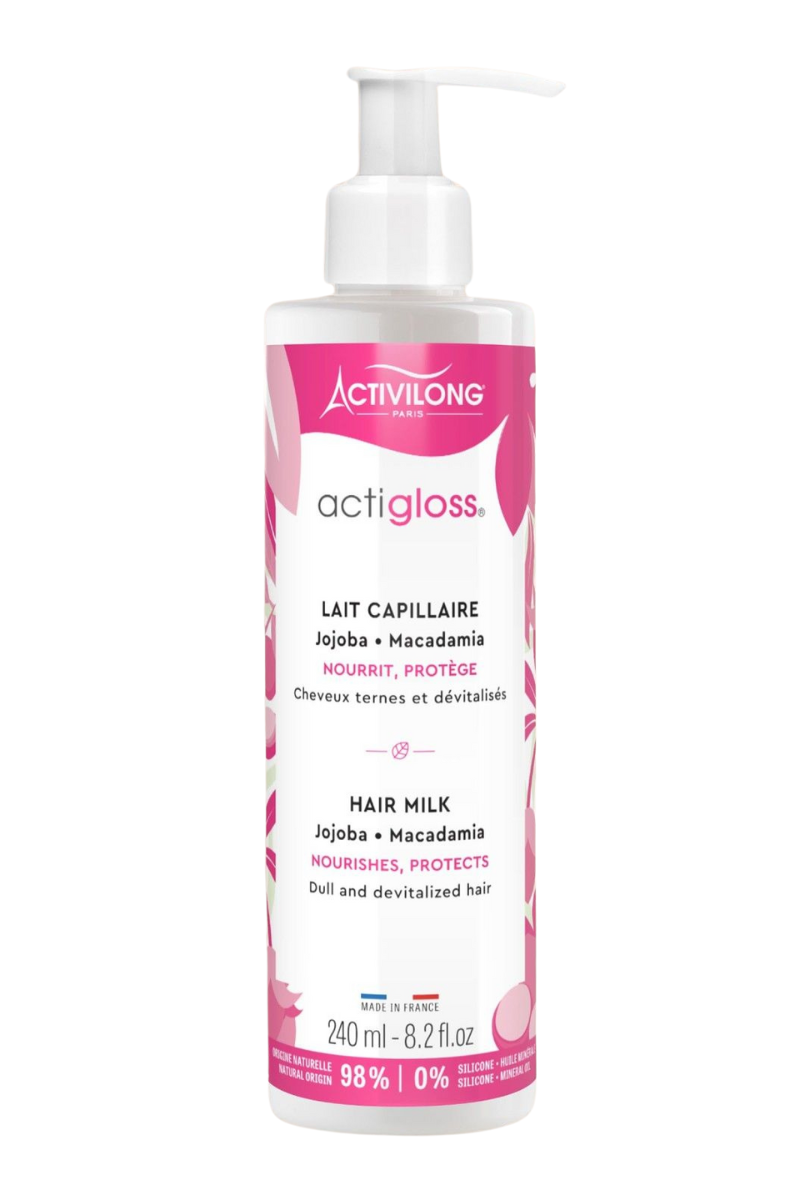 lait capillaire jojoba actigloss activilong