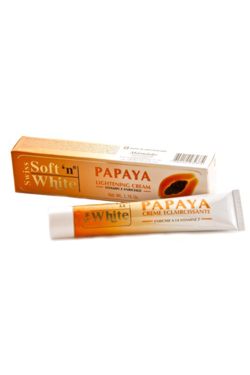 SOFT'N WHITE Crème Éclaircissante Papaye 50g