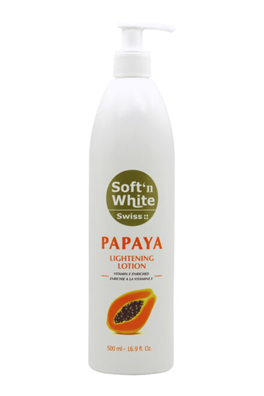 SOFT'N WHITE Lightening Lotion Papaya 500ml